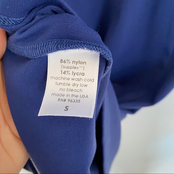 Susana Monaco Blue Scoop Back Mini Dress - Size: Small - Picture 5 of 6